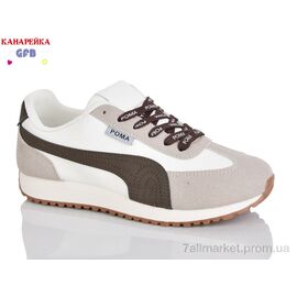 Фотография Кроссовки детские модные Весна/осень Q540-5 (8 пар р.36-41) "GFB-Канарейка" недорого оптом от прямого поставщика