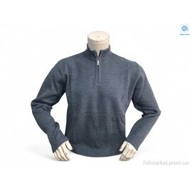 Фотография Свитер мужской Весна/осень 202423 джинс (3 шт. р.сетка 3XL-5XL) "TurkishBrend" недорого оптом от прямого поставщика