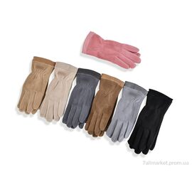 Рукавички жіночі Зима B37-51 TM mix (12 шт. р.сітка6,5-8,5) "TUZZI" недорого оптом від прямого постачальника