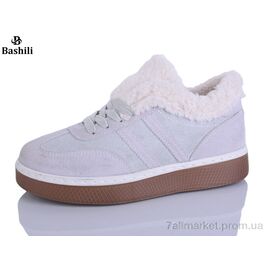 Фотография Кроссовки женские модные зима H9531-7 (8 пар р.36-41) "Башили" недорого оптом от прямого поставщика