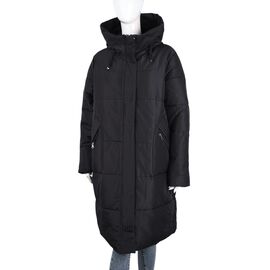 Фотография Пальто зимнее женское 8808 black (09077) р.52-60 "Obuv OK2" недорого оптом от прямого поставщика