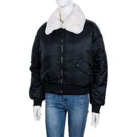 Фотография Куртка женская зимняя 17115 (12047) black р.42-48 "Obuv OK2" недорого оптом от прямого поставщика