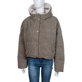 Фотография Куртка женская зимняя 17189 (12049) d.beige р.42-48 "Obuv OK2" недорого оптом от прямого поставщика