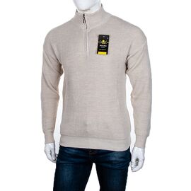 Фотография Свитер мужской Змійка beige р.M-2XL "STREET" недорого оптом от прямого поставщика