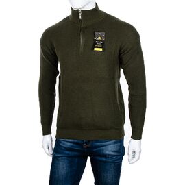 Фотография Свитер мужской Змійка khaki р.M-2XL "STREET" недорого оптом от прямого поставщика