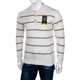 Фотография Свитер мужской Гудзик 2 beige р.M-2XL "STREET" недорого оптом от прямого поставщика