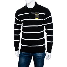 Фотография Свитер мужской Гудзик 3 black р.M-2XL "STREET" недорого оптом от прямого поставщика