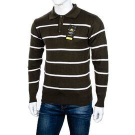 Фотография Свитер мужской Гудзик 5 khaki р.M-2XL "STREET" недорого оптом от прямого поставщика