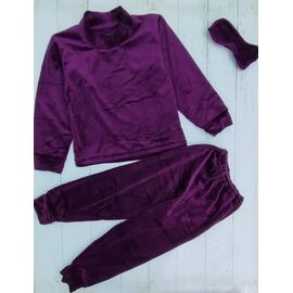 Піжама дитяча тепла на дівчинку ML2751 purple р.30-36 "Meloria" недорого оптом від прямого постачальника