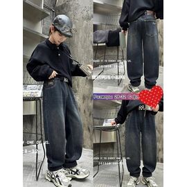 Фотография Джинсы детские утеплённые на мальчика 262808 grey р.28-32 "Meloria" недорого оптом от прямого поставщика