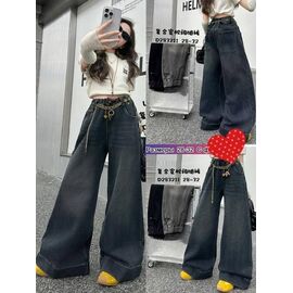 Фотография Джинсы детские утеплённые на девочку 262001 navy р.28-32 "Meloria" недорого оптом от прямого поставщика