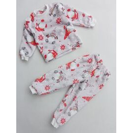 Піжама дитяча тепла на хлопчика ML2796 grey р.26-34 "Meloria" недорого оптом від прямого постачальника