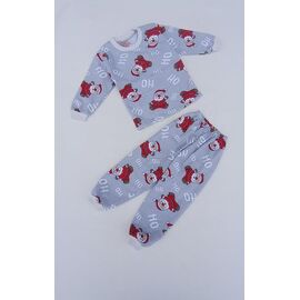 Піжама дитяча тепла на хлопчика ML2795 grey р.28-36 "Meloria" недорого оптом від прямого постачальника