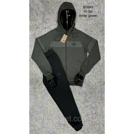 Фотография Спортивный костюм мужской на манжете размеры M-3XL "PROSTOMEN" недорого от прямого поставщика