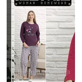 Фотография Пижама женская байковая размеры M-3XL "MODY" купить недорого от прямого поставщика