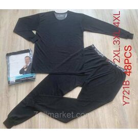 Комплект 2-ка чоловічий натільний терморозмір 2XL-4XL "MODY" недорого від прямого постачальника-