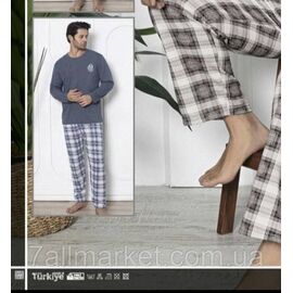 Фотография Пижама 2-ка мужская байковая размеры L-4XL  "MODY" недорого от прямого поставщика
