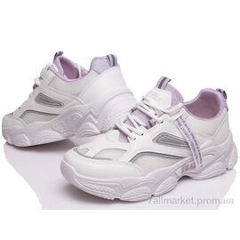 Кросівки жіночі модні Весна/осінь Prime NQQ18 white-violet(36-40) (5 пар р.36-40) "Prime-Opt" недорого оптом від прямого постачальника