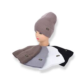 Фотография Шапка зимняя женская SW044-2 на флісі mix р.56-60 "Angelica" недорого оптом от прямого поставщика