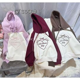 Фотография Худи детский на девочку 6656 pink р.110-150 "Meloria" недорого оптом от прямого поставщика