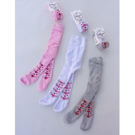 Колготи дитячі теплі на дівчинку ML2804 mix р.5 "Meloria" недорого оптом від прямого постачальника