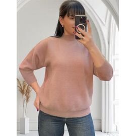 Фотография Свитер женский 24020 beige р.42-50 "PULSE" недорого оптом от прямого поставщика