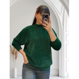 Фотография Свитер женский 24020 green р.42-50 "PULSE" недорого оптом от прямого поставщика