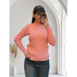 Фотография Свитер женский 24039 peach р.44-48 "PULSE" недорого оптом от прямого поставщика