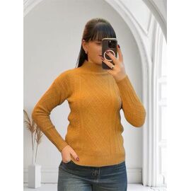 Фотография Свитер женский 24039 d.yellow р.44-48 "PULSE" недорого оптом от прямого поставщика