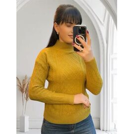 Светр жіночий 24039 olive р.44-48 "PULSE" недорого оптом від прямого постачальника