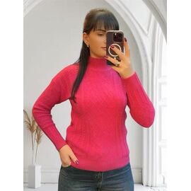 Светр жіночий 24039 pink р.44-48 "PULSE" недорого оптом від прямого постачальника