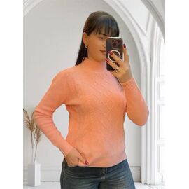 Светр жіночий 24031 peach р.44-48 "PULSE" недорого оптом від прямого постачальника