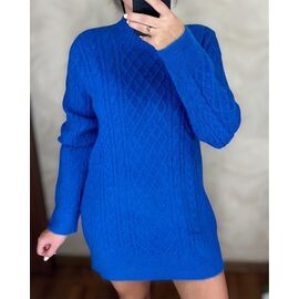 Фотография Туника женская 26391 blue р.48-54 "PULSE" недорого оптом от прямого поставщика