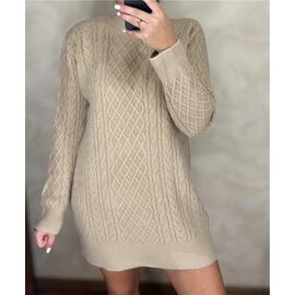 Фотография Туника женская 26391 beige р.48-54 "PULSE" недорого оптом от прямого поставщика