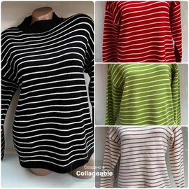 Фотография Свитер женский 24007 white р.46-52 "Elena&Vika" недорого оптом от прямого поставщика