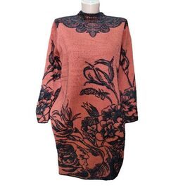 Фотография Платье тёплое женское EV5 terrakot р.48-52 "Elena&Vika" недорого оптом от прямого поставщика