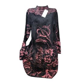 Фотография Платье тёплое женское EV7 black р.48-52 "Elena&Vika" недорого оптом от прямого поставщика