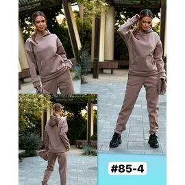 Костюм спортивний жіночий 85-4 beige р.46-52 "ZLATA" недорого оптом від прямого постачальника