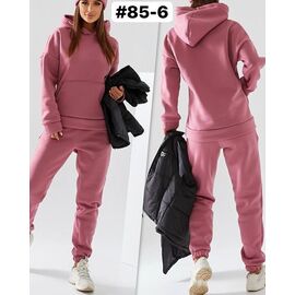 Костюм спортивний жіночий 85-6 pink р.46-52 "ZLATA" недорого оптом від прямого постачальника