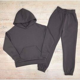 Фотография Костюм детский спортивный тёплый на девочку 2558 grey р.128-152 "LIMA SPORT" недорого оптом от прямого поставщика