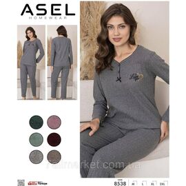 Фотография Пижама женская кашемировая размеры M-2XL (5цв) "MODY" купить недорого от прямого поставщика