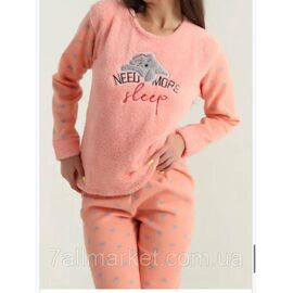 Фотография Пижама женская зимняя флис/махра размеры M-XL  "MODY" недорого от прямого поставщика