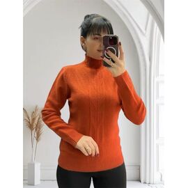 Светр жіночий 24037 orange р.44-48 "PULSE" недорого оптом від прямого постачальника