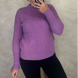 Фотография Свитер женский 24071 lilac р.44-48 "PULSE" недорого оптом от прямого поставщика