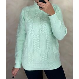 Свитер женский 26382 mint р.46-52 "PULSE" недорого оптом от прямого поставщика