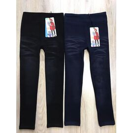 Лосини дитячі теплі на дівчинку 5009-1 mix р.6-10 "JEANS KIDS" недорого оптом від прямого постачальника