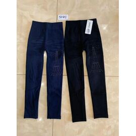 Фотография Лосины детские тёплые на девочку 5041 mix р.8-14 "JEANS KIDS" недорого оптом от прямого поставщика