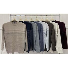 Светр чоловічий 1868 l.grey р.3XL-5XL "Sabihina" недорого оптом від прямого постачальника