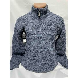 Фотография Свитер мужской SB1449 grey р.L-2XL "Sabihina" недорого оптом от прямого поставщика