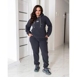 Костюм спортивний жіночий 944 grey р.48-62 "Seven Zikina" недорого оптом від прямого постачальника